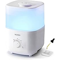 Amazon.co.jp: MOKKA 超音波加湿器 3.5L大容量【2026年新モデル・上部